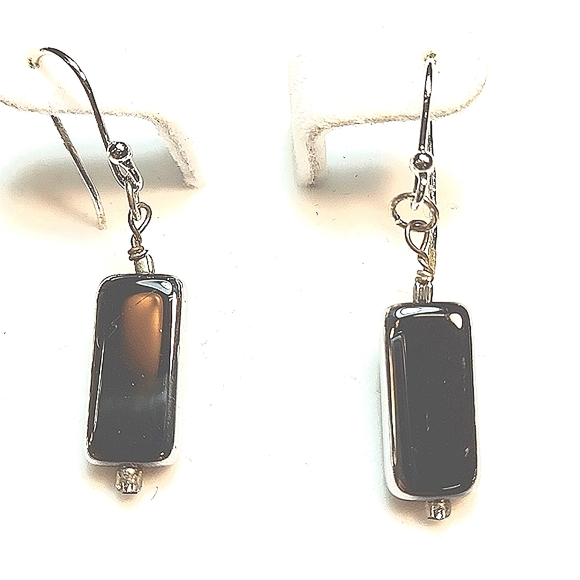 Howlite Gemstone & Glass Bead Jewelry Set - Picture 2 of 11